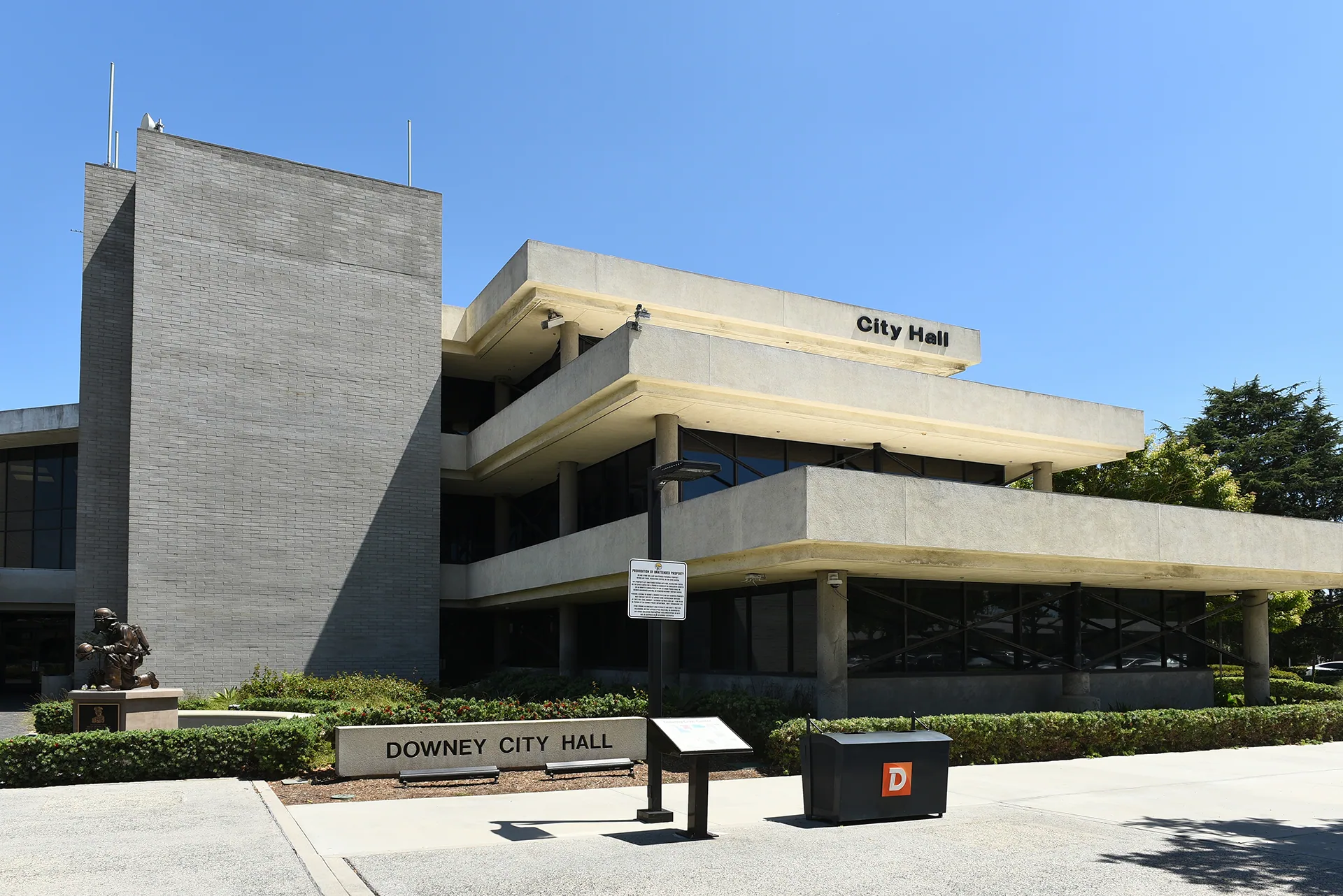 Downey civic buildings