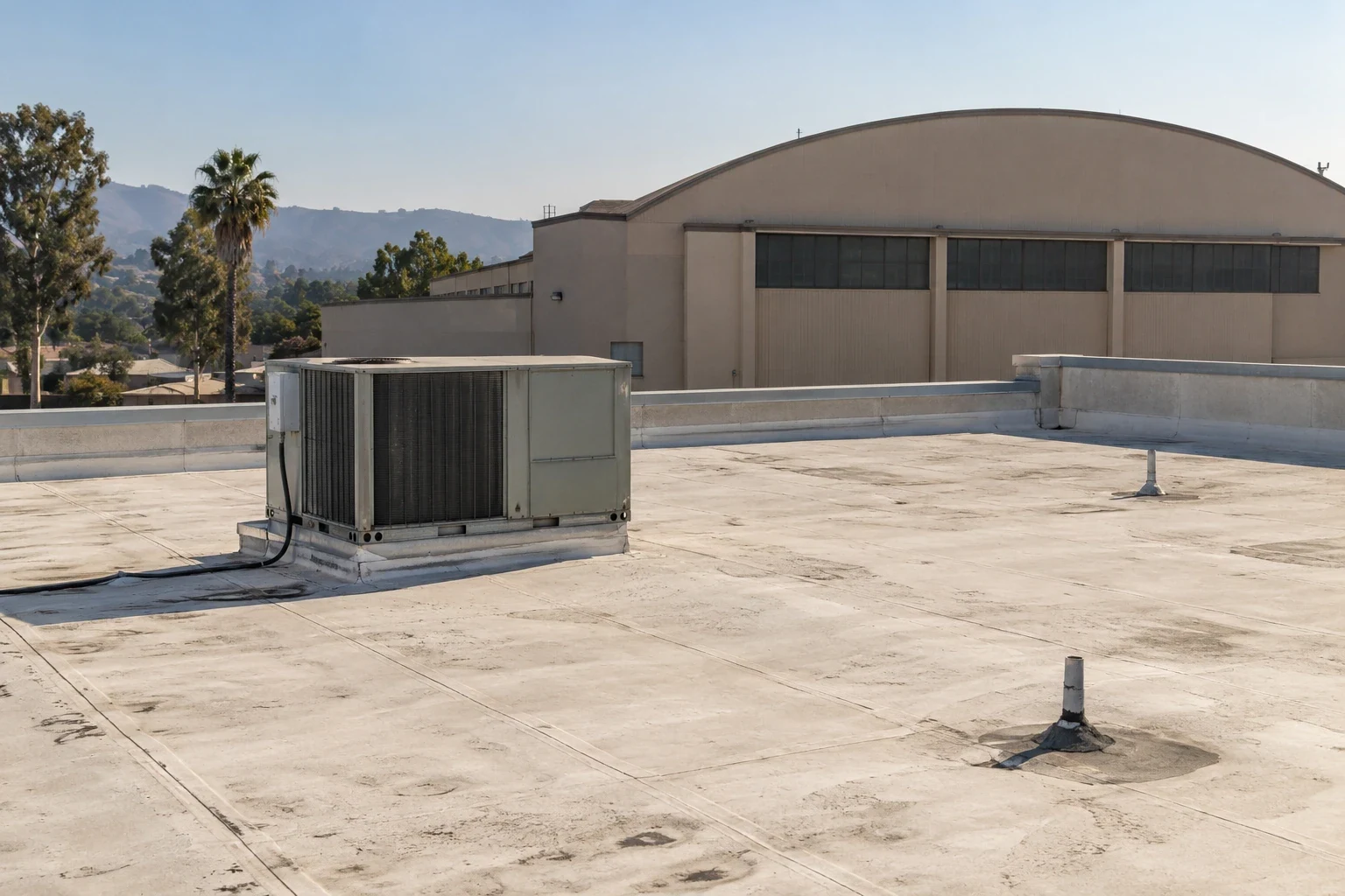 National Guard Armory Roofing in Downey, CA National Guard Armory Roofing in Downey, CA
