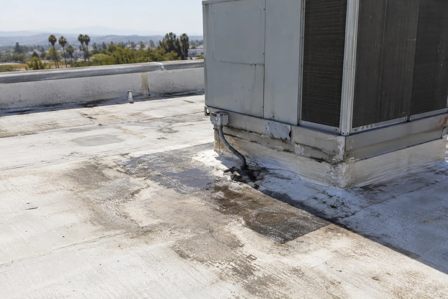 Commercial Roof Leak Repair in Downey, CA